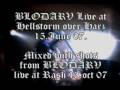 BLODARV under satans vinger live at Hellstorm over harz