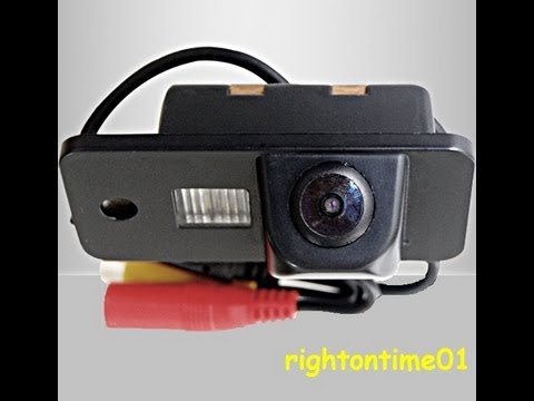 Installing a Rear View / Reverse Camera On a Audi A3 8P Sportback