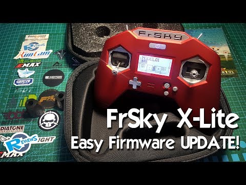 FrSky - X-Lite - how to update firmware - 3 ways