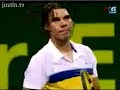 Nadal gana 2 set y partido VS Beck 2009 Qatar Open DOHA