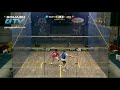 Watch PSA squash LIVE :www.psasquashtv.com Download this match here : shop.psasquashtv.com www.facebook.com www.facebook.com Nick Matthew www.psaworldtour.com Ramy Ashour www.psaworldtour.com Squash : Nick Matthew v Ramy Ashour : The BEST Squash Rally EVER? PSA El Gouna Squash 2012 El Gouna 2012 Semi Final between Nick Matthew and Ramy Ashour saw some quite astounding action. But is this the greatest Rally EVER?