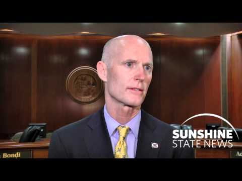 Florida Attorney General Pam Bondi and Gov. Rick Scott react to U.S. Supreme Court's health-care ruling on June 28, 2012. Courtesy: Dave Heller