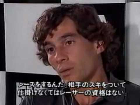 Ayrton Senna interviewed by Jackie ...