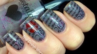 Love Letter! : Konad Stamping *time Lapse Video*