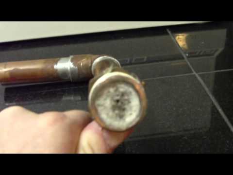 how to unclog rust in water pipes