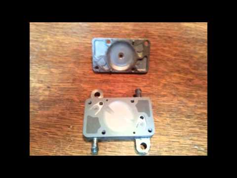 how to rebuild mikuni fuel pump