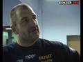 Tomasz Bonin przed walką z Andrzejem Wawrzykiem