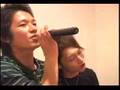 Ayumu and Tatsuya karaoke