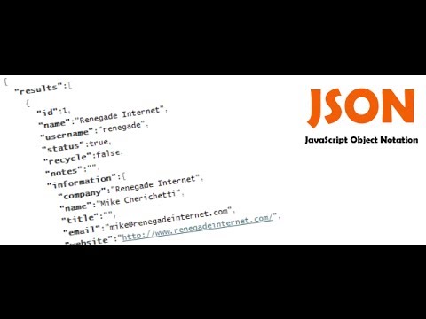 how to define json array