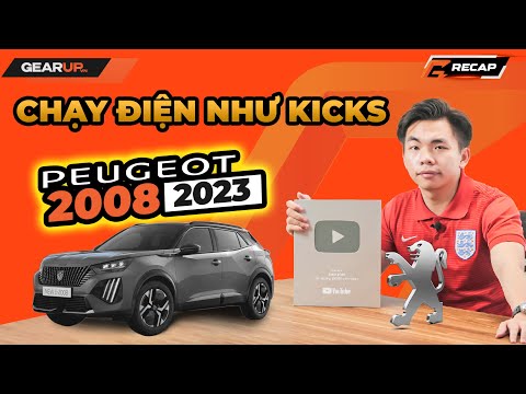 Peugeot 2008 2023 ra mắt, chạy điện như Nissan Kicks nhưng sạc hơi lâu | GU Recap 86