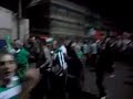 Celtic fans celebrating outside tannadice. Champions!! Celtic fans celebrating outside tannadice. Champions!!
