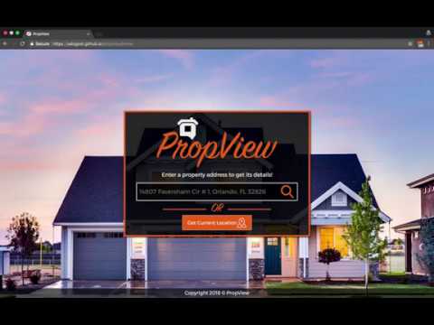PropView Demo YouTube Demo Video