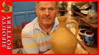 Hello Guys, New Pottery Video!!! Pottery throwing - How to Make a Greek Pottery Stamna #99