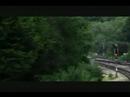 a great day i arrived and the weather was perfect and then the firs train was a ews and it shook the bridge