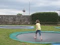 Crazy trampolining