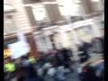 Raw footage: Demonstrators clash with police in london 03/01/2009 pt.1