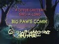 Little Critter™ Sings Big Paw's Comin'