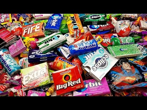 A lot of Gum Countdown with Candy Land