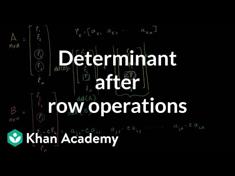 how to perform row operations