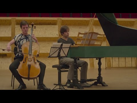Francesco Geminiani - Cello Sonata in D minor, Op. 5 No. 2, I - Andante, II - Presto