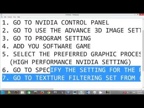 how to set nvidia to maximum performance