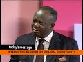 Click here to watch this video Restoring Biblical Christianity Series ( An Interactive session with Pastor Yemi Akisanya)