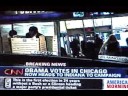 BARACK OBAMA CASTING HIS VOTE 8.45AM NOV 4TH 2008