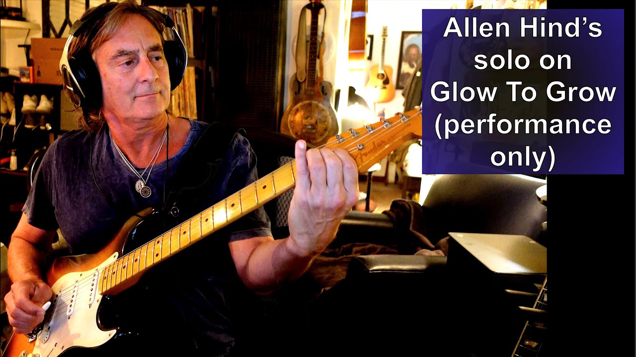 Allen Hinds - "Glow To Grow"ソロパートギター演奏映像を公開 (「Guitar Techniques」magazine issue GT348) thm Music info Clip
