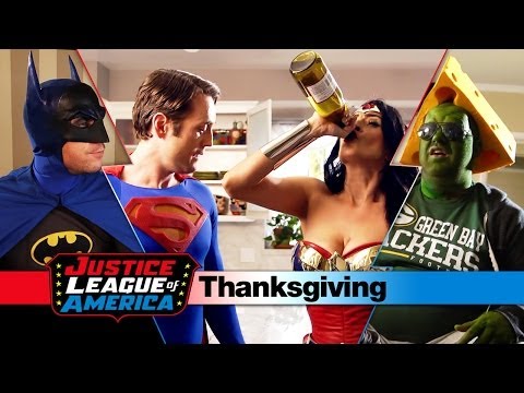 An Awkward JUSTICE LEAGUE THANKSGIVING