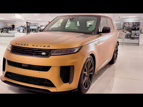 The New 2024 Range Rover Sport SV 2024 Ultra Luxury SUV Interior And Exterior
