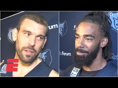 Video: Marc Gasol, Mike Conley react to Grizzlies' trade rumors | NBA on ESPN