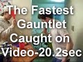the fastest gauntlet on tape, and the official rules of how its played music courtesy of fatboy slim