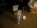 Rossi playing football (soccer)