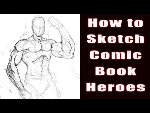 How To Draw – Comic book Heroes – Video