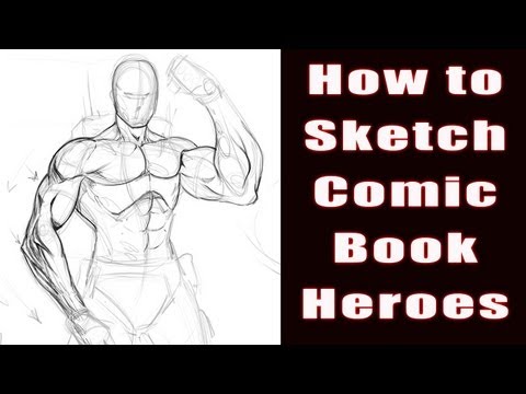 how to draw in a comic book style