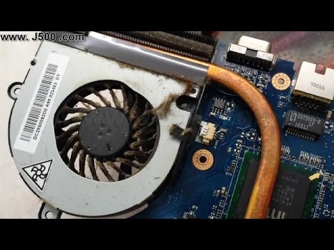 how to clean my laptop cooling fan