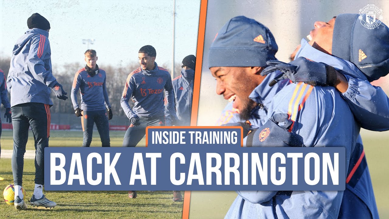 Back To It At Carrington! 🥶 | INSIDE TRAINING 👀