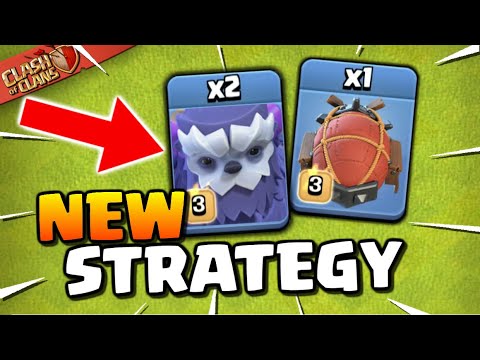 NEW for TH13! Yeti Blimp Attack Strategy (Clash of Clans)