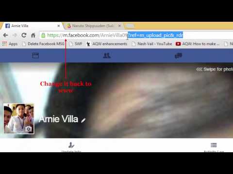 how to upload photos on m facebook