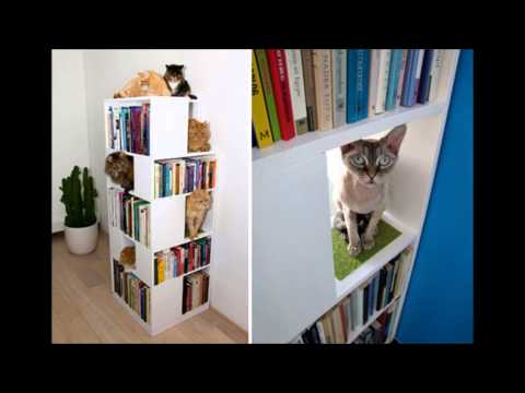 Space saving, creative and innovative DIY furniture for cats and dogs lover