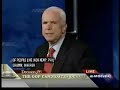 John McCain Sheds Light on the Economy John McCain Sheds Light on the Economy