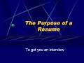 Need a job?  tips lessons and basics
