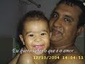 Anivers�rio do meu filho ca�ula Alessandro Emanuel
