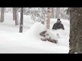 premiere tempête Mont-Sainte-Anne