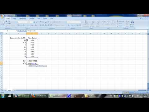 how to fit data to an equation in excel