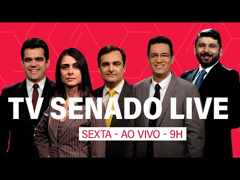 TV Senado Live estreia nesta sexta-feira