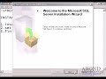 How To Install SQL 2005 Server