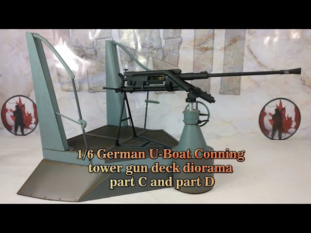 1/6 scale PART C German U-Boat Conning Tower Gun Deck Part C in Arts & Collectibles in Timmins