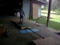 Kid Grinding Rail