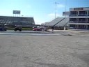 Turbo Mustang burnout